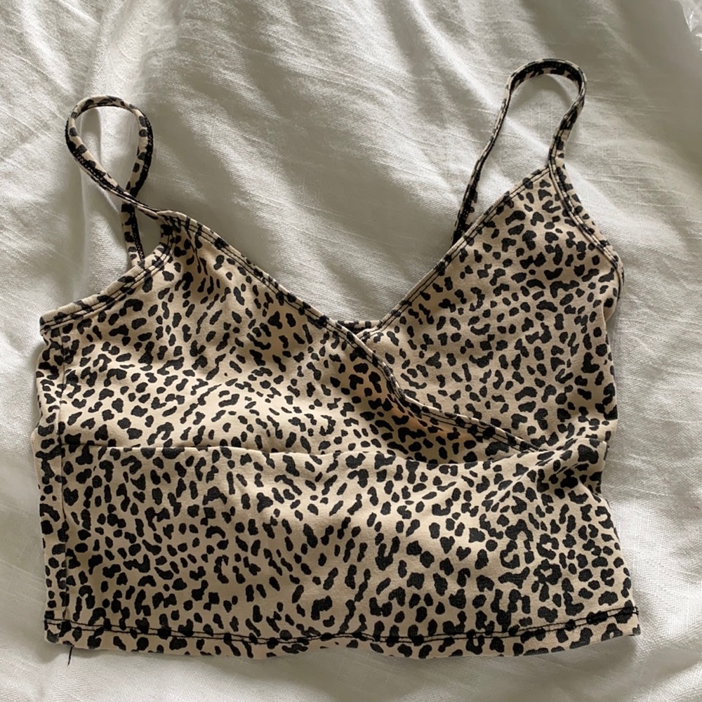 SHEIN cheetah tank top